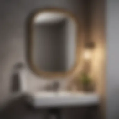 Choosing Elegant Fixtures for Small Bathrooms Elegant fixtures and accessories in a compact bathroom setting