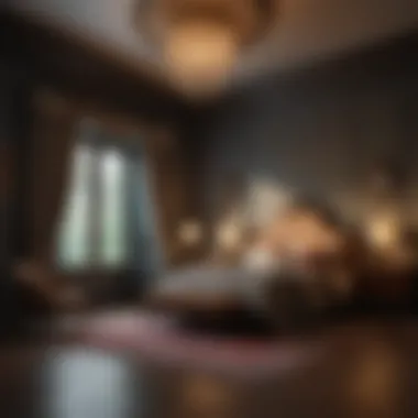 Sophisticated Lighting for Cinematic Ambiance Sophisticated lighting setup for movie watching