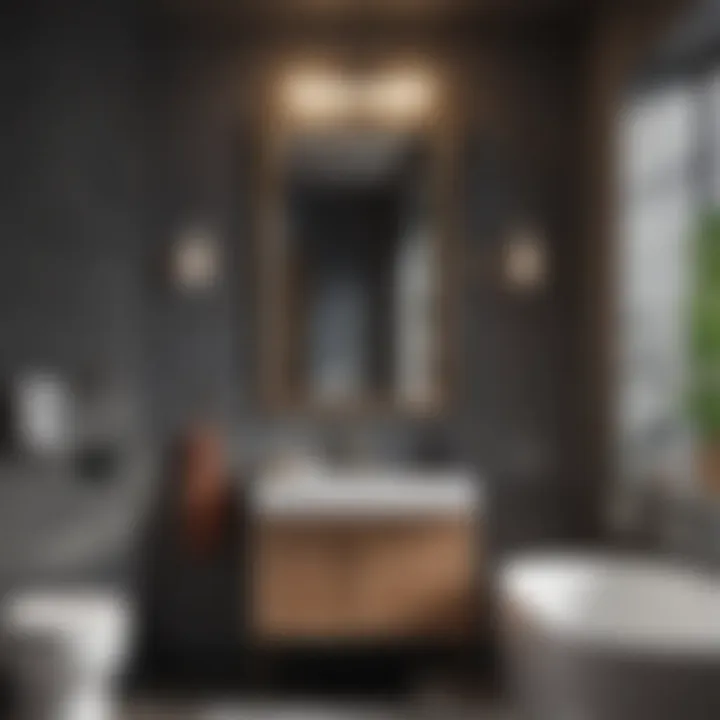 Sample budget breakdown for a small bathroom remodel, highlighting cost categories.