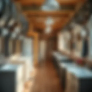 Local Retail Store Offering Bathroom Vanities Variety of bathroom vanities in a local retail store